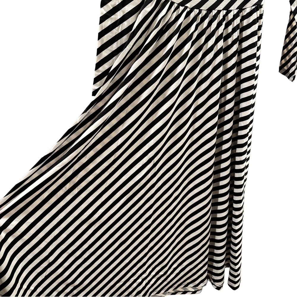 LulaRoe Ryane Dress Long Sleeve High Low Hemline Empire Waist Loose Skirt 0-00 - Picture 8 of 12